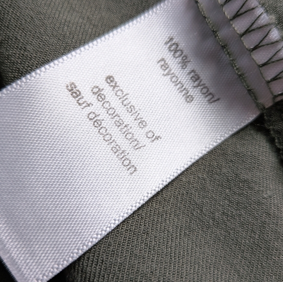 Maurice's Army Green Sleeveless Cardigan Vest - Picture 9 of 13